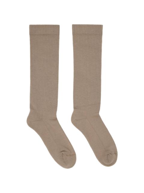 Gray Concordians Knee High Socks