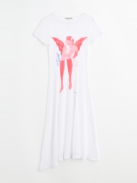 Ragged Dress Cybernetic Demon Print