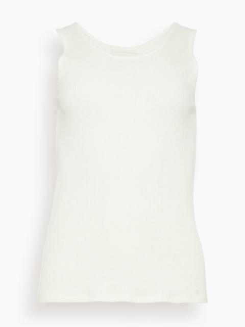 Alicudi Tank Top in Ivory