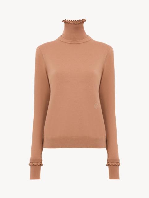TURTLENECK SWEATER IN A MERINO WOOL KNIT