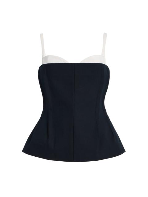 Charlee Bustier Top black