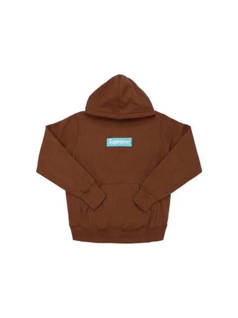 Supreme Box Logo Hooded Sweatshirt (FW17) Rust