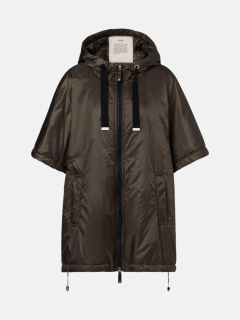 The Cube Greenci padded canvas cape