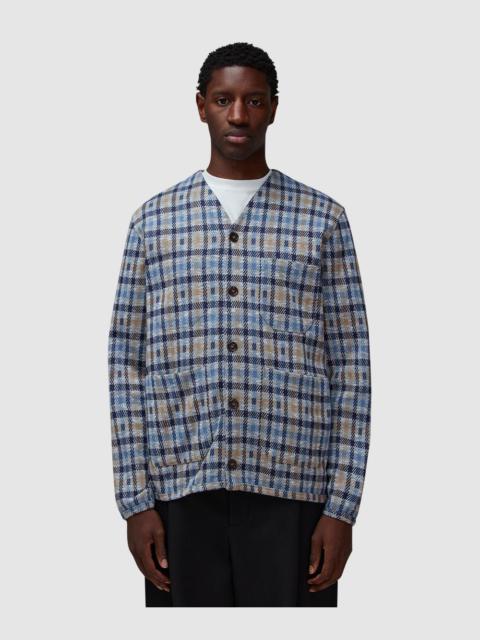 Summer check cardigan