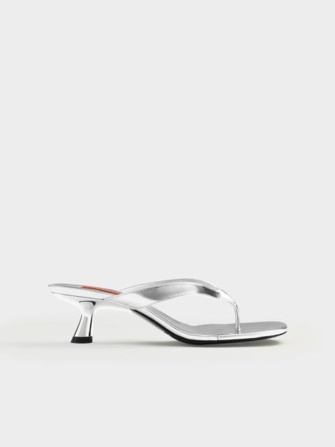 Beep Thong In Silver