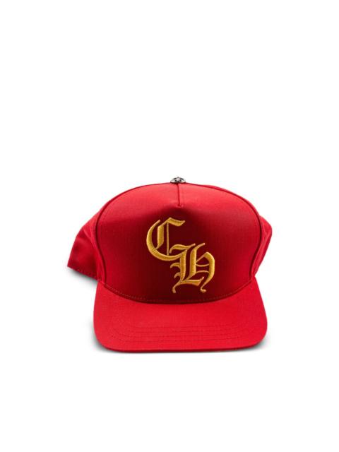 logo-embroidered baseball cap