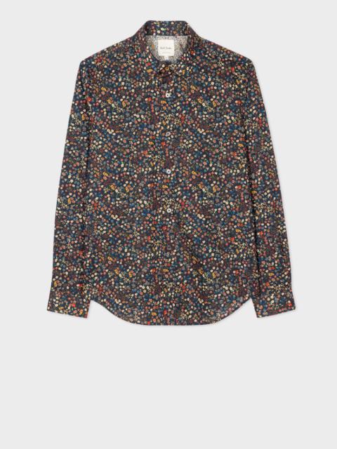 Navy 'Liberty Floral' Print Shirt