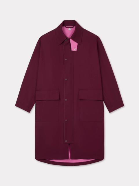 Cocoon coat in Machintosh Technical Fabric