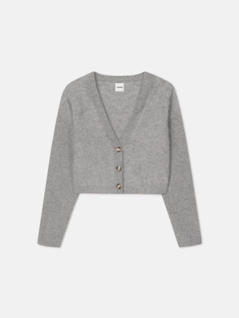 Brushed Cashmere Cardigan