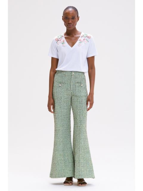 CRYSTAL TWEED PANT