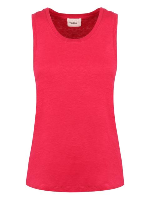 linen tank top