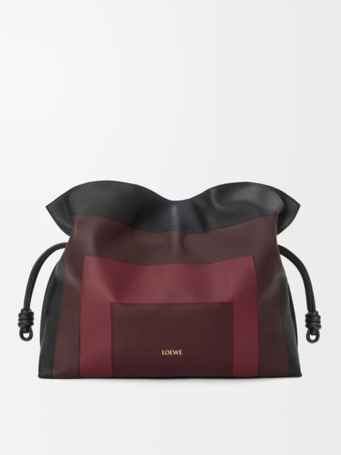 XL Flamenco clutch in nappa calfskin