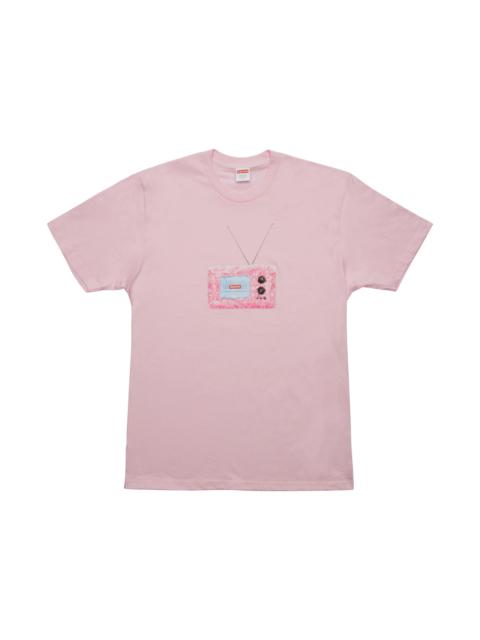 Supreme TV Tee Light Pink