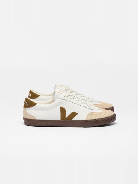 VOLLEY LEATHER WHITE TENT BARK