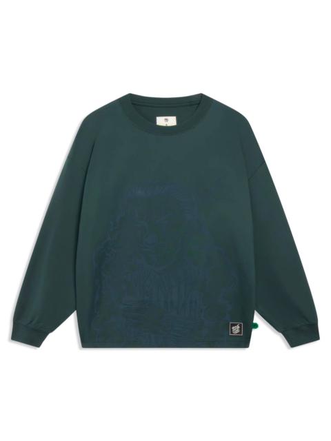 Li-Ning BadFive Graphic Sweatshirt 'Green' AHSSF27-2