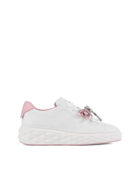 Diamond Light Maxi F crystal-bow sneakers