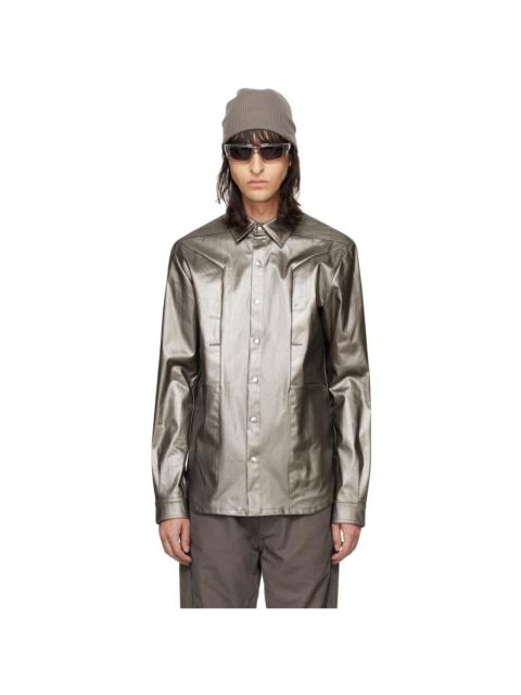 Gunmetal Fogpocket Denim Shirt