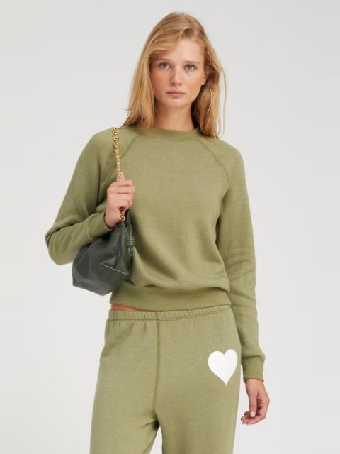 BASIL SHRUNKEN RAGLAN SWEATSHIRT