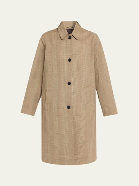 Watson Check Cotton Duster Coat