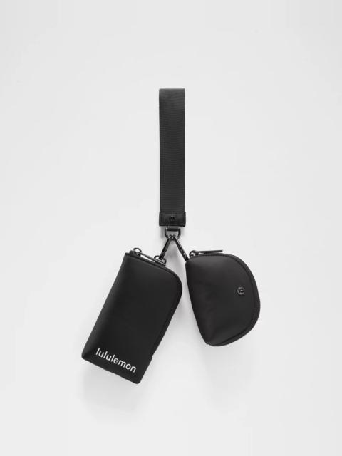 Dual Pouch Wristlet *Wallet