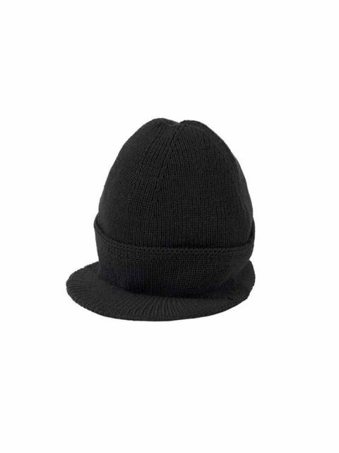VS VISOR KNIT BEANIE BLACK