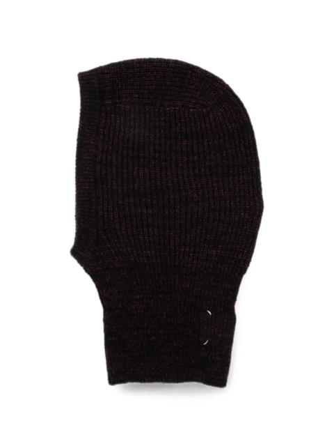 Maison Margiela Ribbed Four Stitches Balaclava