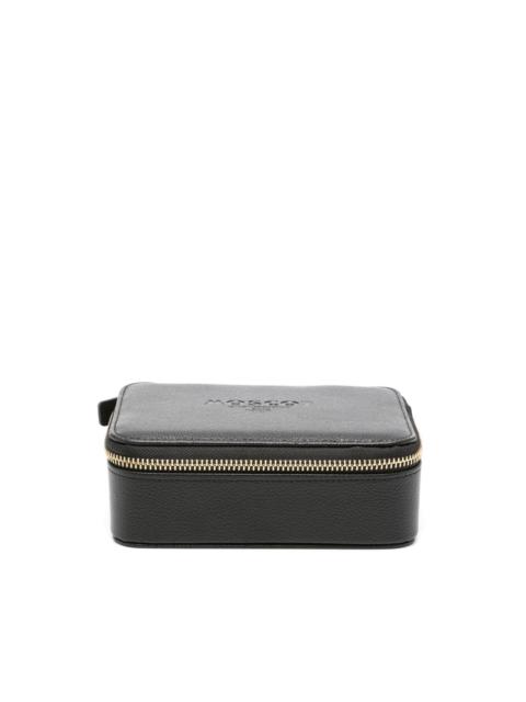 mini logo-debossed travel bag