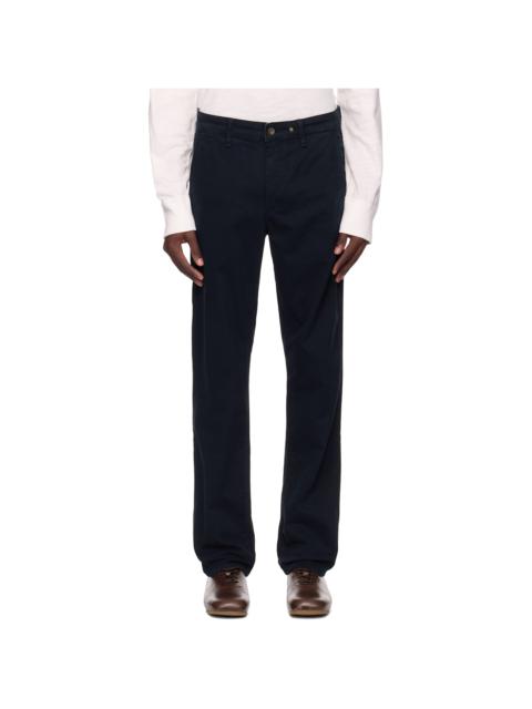 Navy Fit 2 Slim Chino Trousers