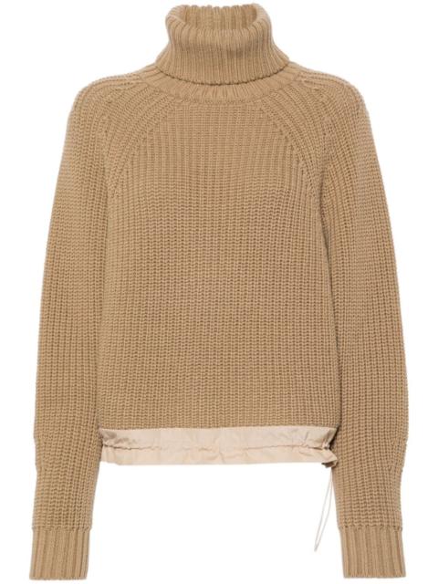 roll-neck jumper