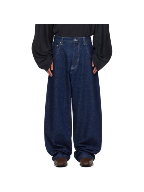 Navy Hip-Hop Jeans