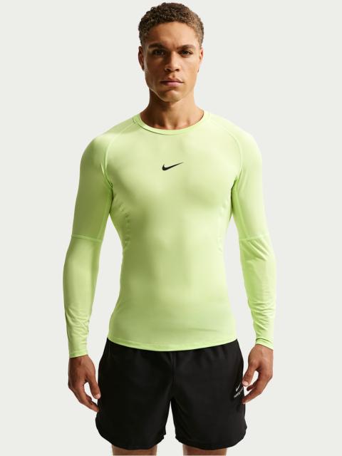 Nike Pro Men's Dri-FIT Tight Long-Sleeve Fitness Top