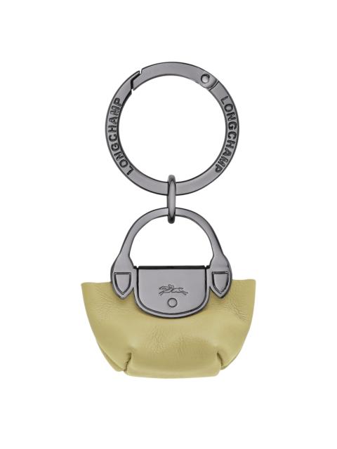 Le Pliage Xtra Key ring Pistachio - Leather