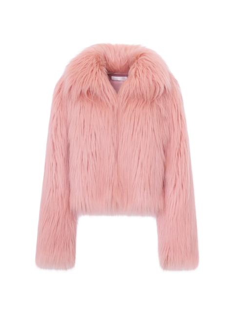 Fallon Faux Fur Jacket pink