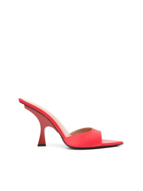 100mm pointed-toe sandals