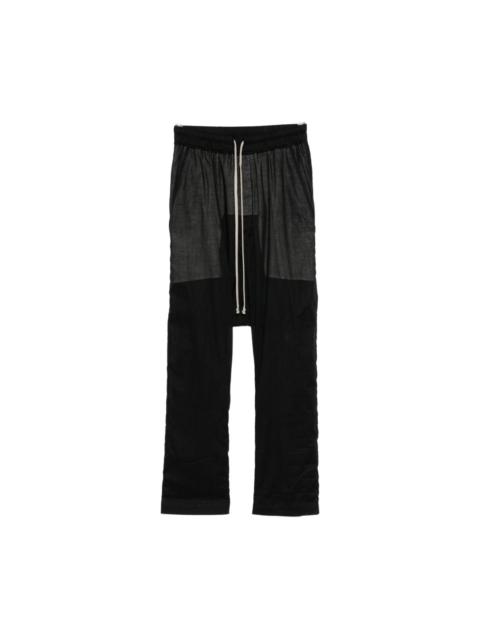 DRAWSTRING SILM TROUSERS