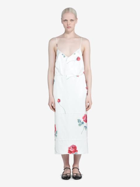 LONG DRESS WITH FLORAL PRINT