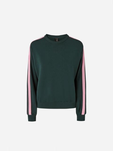 SPORTY SWEATSHIRT WITH LOVE BIRDS LOGO