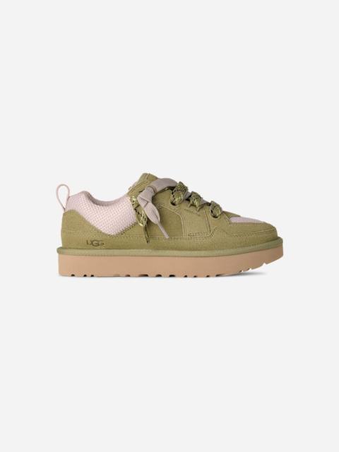 ® Women's Lo Lowmel Suede/Textile/Recycled Materials Shoes in Muted Brass