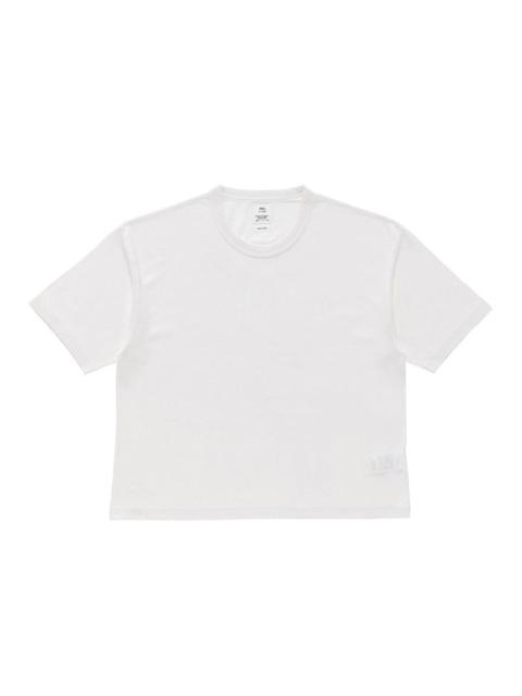 JUMBO TEE S/S (C/SI) W WHITE