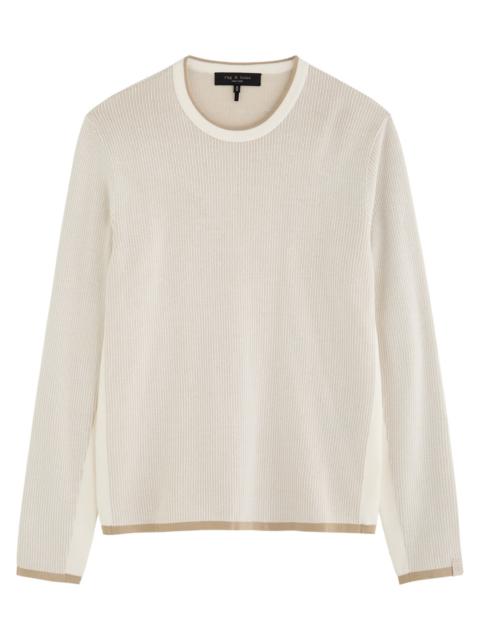 Rag & Bone Harvey Cotton-blend Jumper