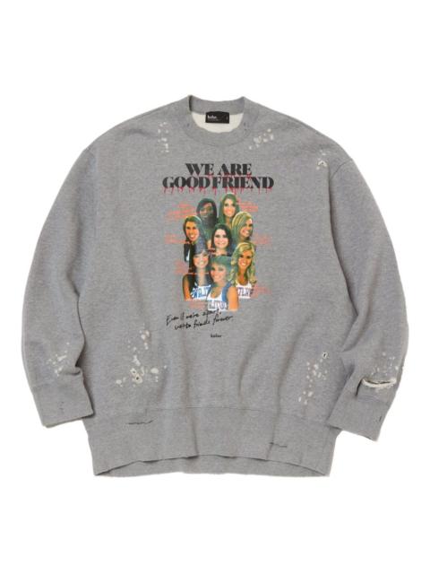graphic-print sweatshirt