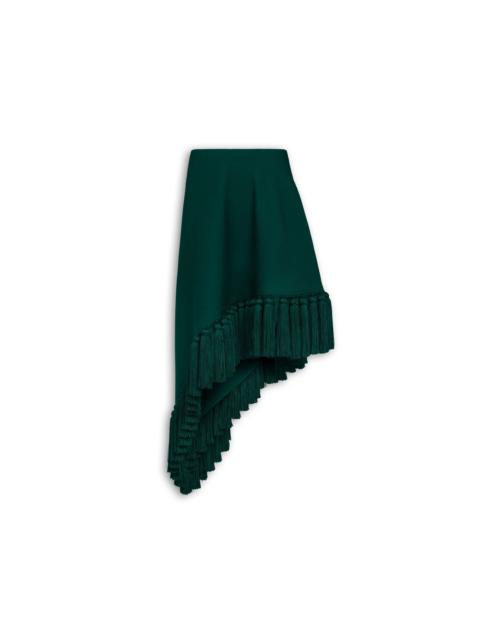 ASYMMETRIC TASSEL SKIRT