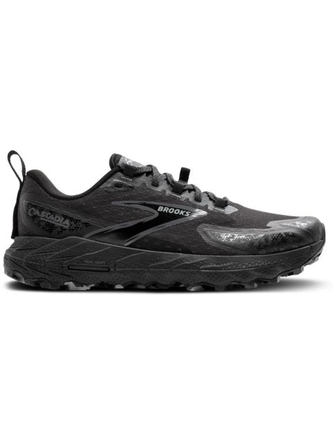 Brooks Cascadia 18 Black Blackened Pearl Grey