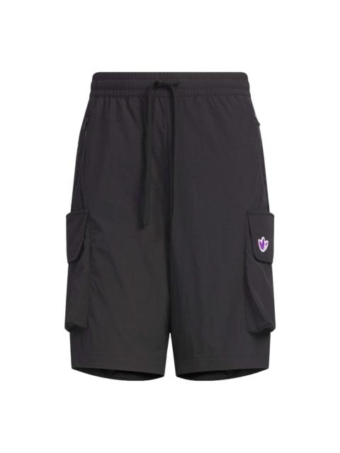 adidas Chinese Valentine's Day Cargo Shorts 'Black' JM2705