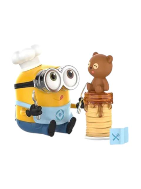 Pop Mart Minions Bedtime Stories by Bob and Tim Series Breakfast Cookbook Figure