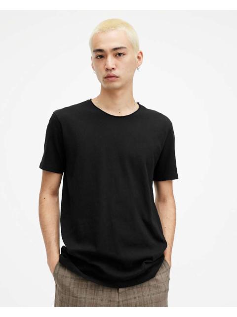 FIGURE CREW NECK RAW EDGE T-SHIRT
