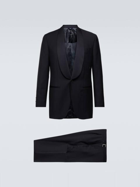 Wool and mohair tuxedo