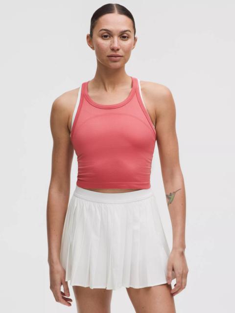 Swiftly Tech Cropped Racerback Tank Top 2.0