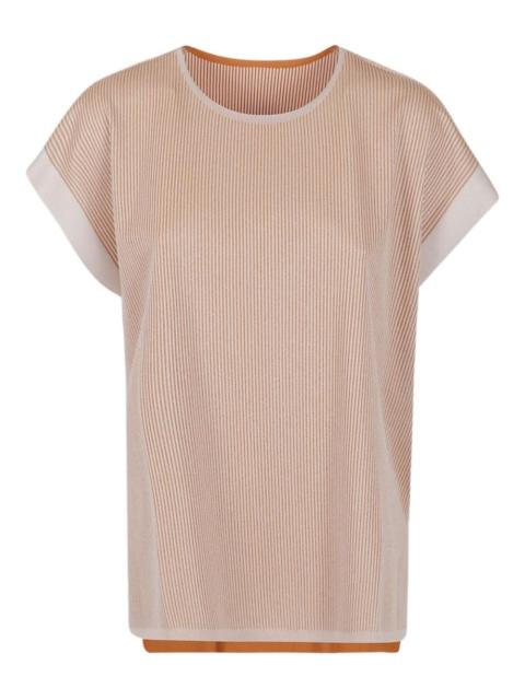 pleated T-shirt
