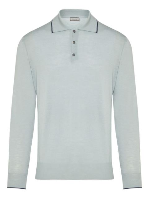 long sleeve polo shirt